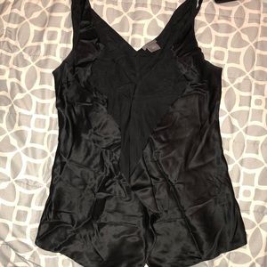 Ann Taylor Women’s Silky Black Dress Top